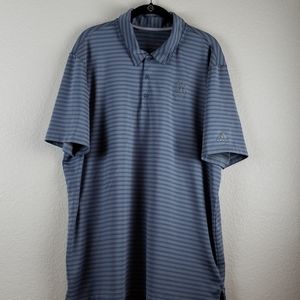 adidas | Men's TPC Boston Stripes Active Golf Polo Sz XL